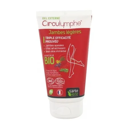 SANTE VERTE Circulymphe Gel jambes Lourdes 150ML