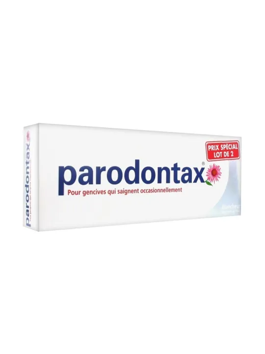 Parodontax Dentifrice Blancheur 2 x 75 ml