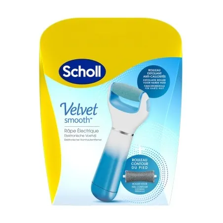 SCHOLL Velvet Râpe Électrique Anti-Callosités