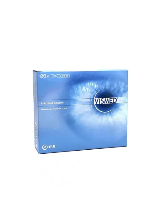 VISMED Lubrifiant Yeux Doses boite de 20