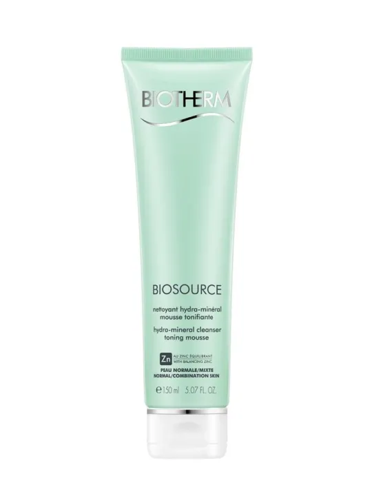 Biotherm biosource nettoyant hydra-minéral mousse tonifiante 150ml
