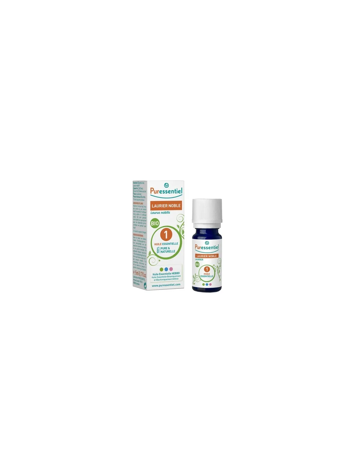 PURESSENTIEL Huile Essentielle de Laurier Noble Bio 5ML