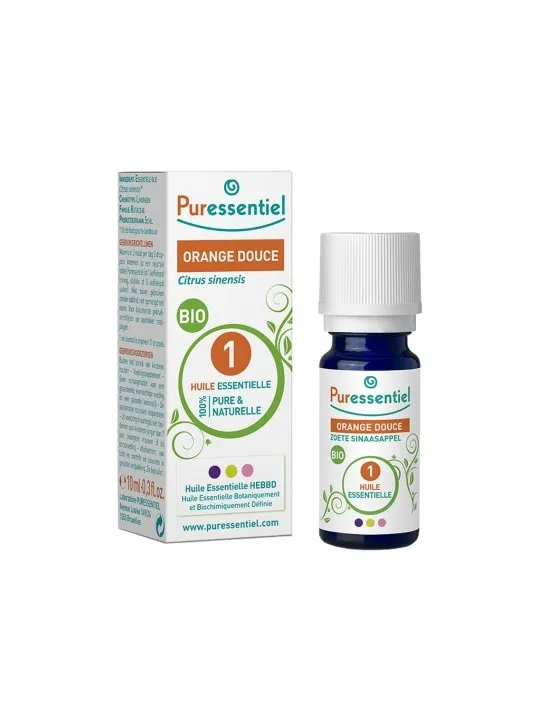 PURESSENTIEL Huile Essentielle d'Orange Bio 10ML