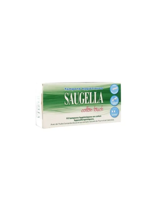 Saugella Cotton Touch Normal 16 Tampons
