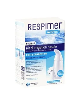 RESPIMER Netiflow Kit d'Irrigation Nasale + 6 Sachets