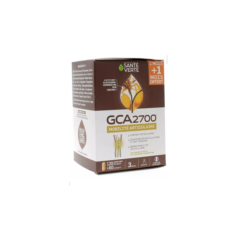 SANTE VERTE GCA 2700 Comprimés boite de 120 + 60