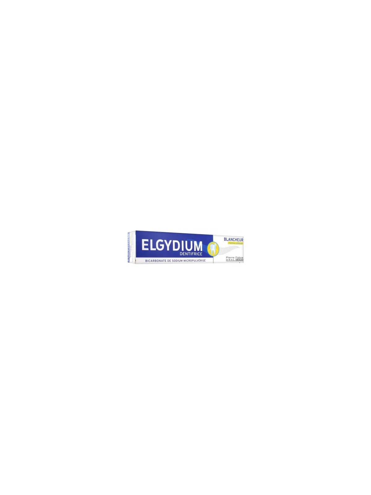 ELGYDIUM Dentifrice Blancheur Citron 75ML