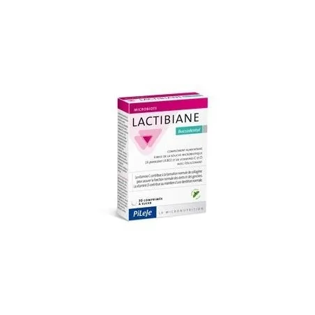 PILEJE Lactibiane Buccodental Comprimés boite de 30