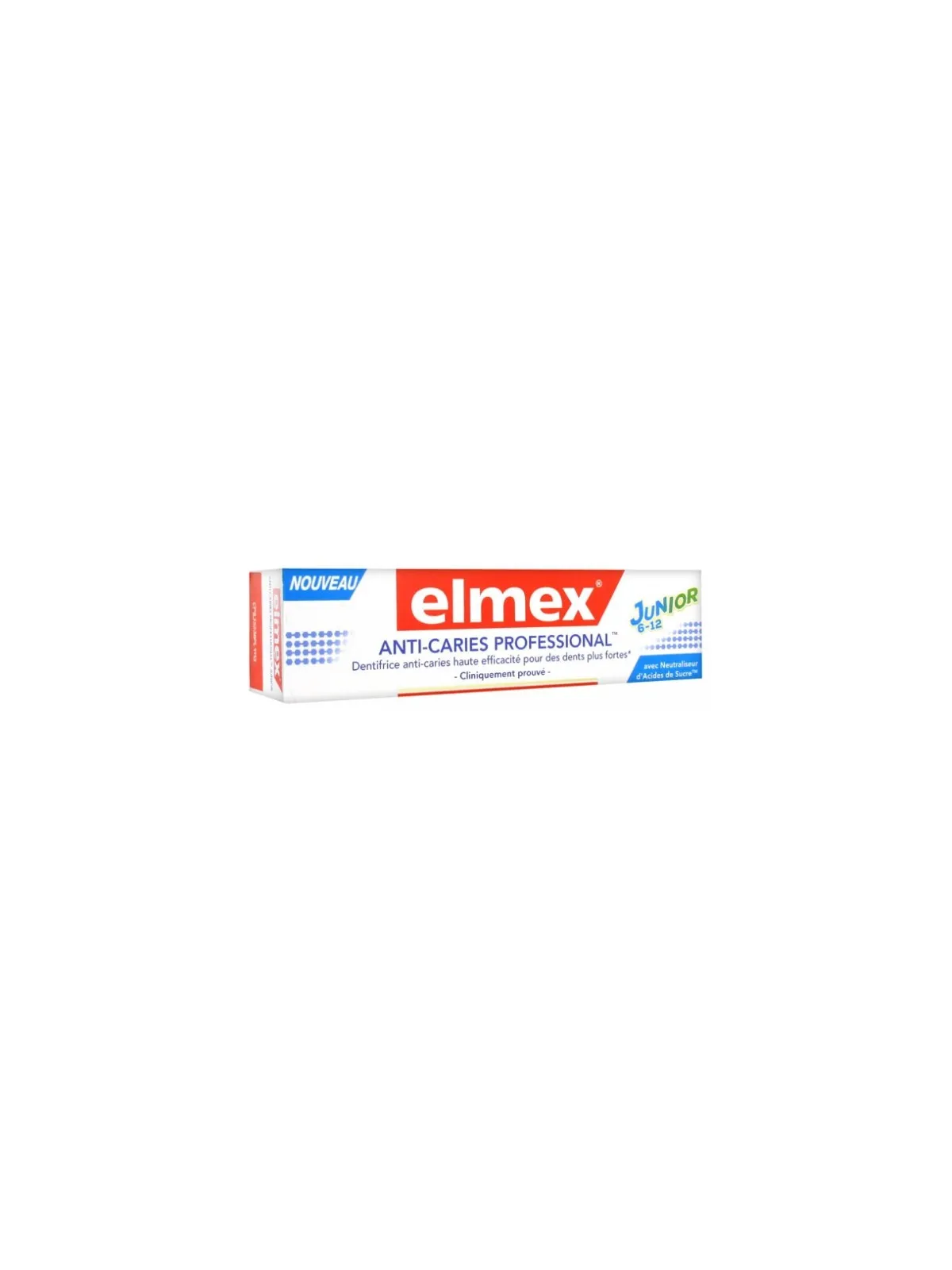 Elmex dentifirice anti-caries professionnel Junior 75ml