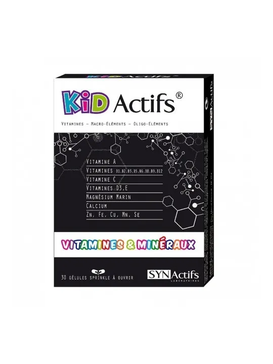 Synactifs kidactifs 30 géllules