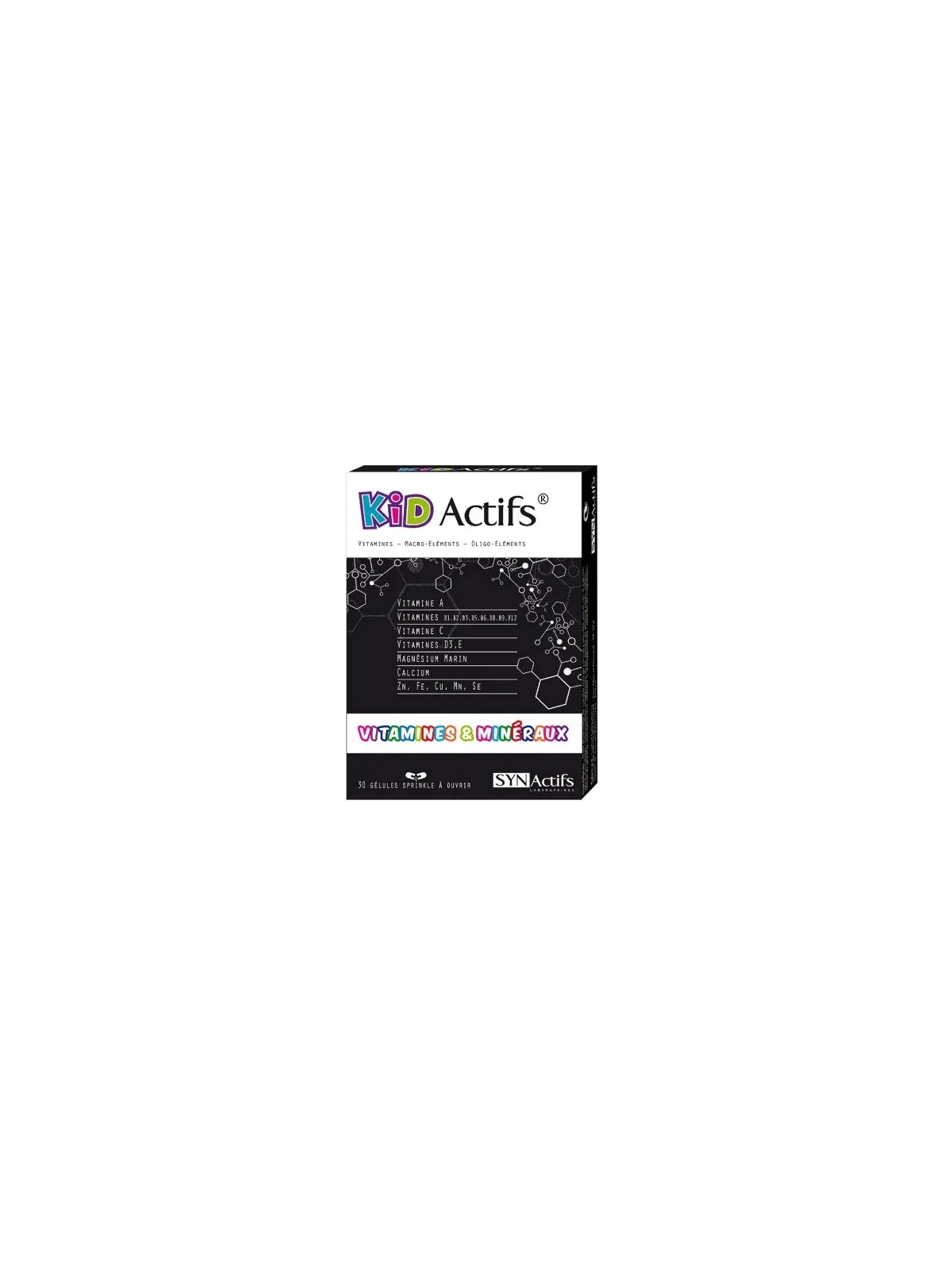 Synactifs kidactifs 30 géllules