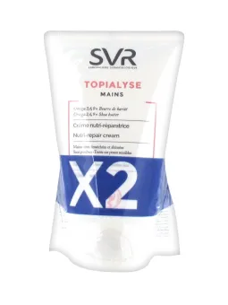 SVR TOPIALYSE CREME MAINS DUO 2X50 ML