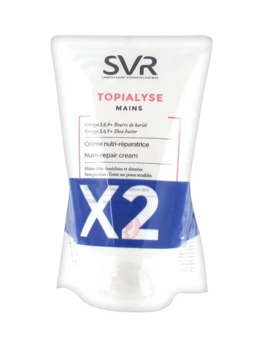 SVR TOPIALYSE CREME MAINS DUO 2X50 ML