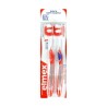 ELMEX Brosse à Dents Anti-Carries InterX Souple pack de 2