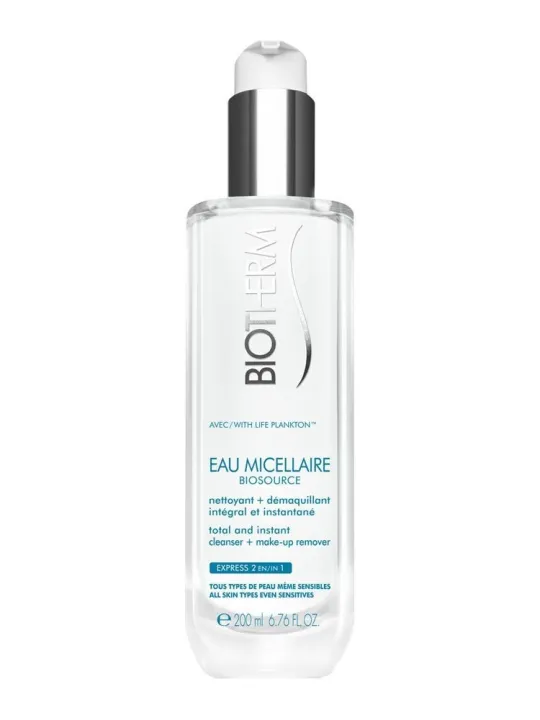 Biotherm biosource eau micellaire nettoyante et démaquillante 200ml