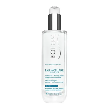 Biotherm biosource eau micellaire nettoyante et démaquillante 200ml