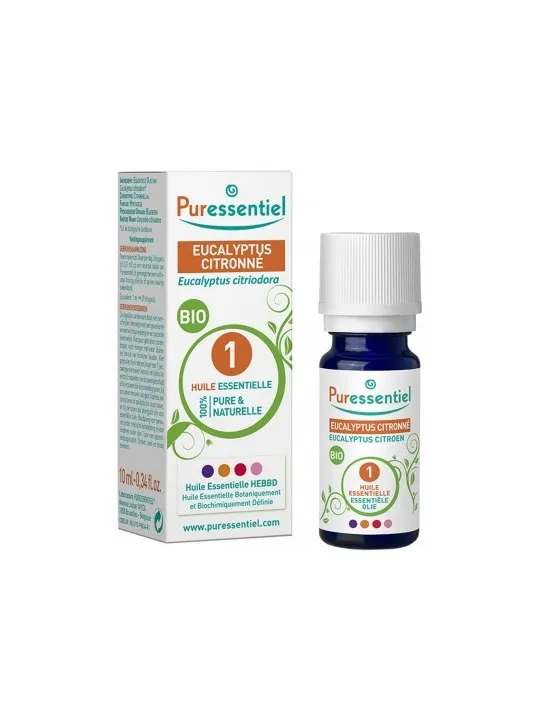 PURESSENTIEL Huile Essentielle Eucalyptus Citronné Bio 10ML