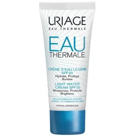 Uriage Crème d'Eau Lègere Hydratante SPF20 40 ml