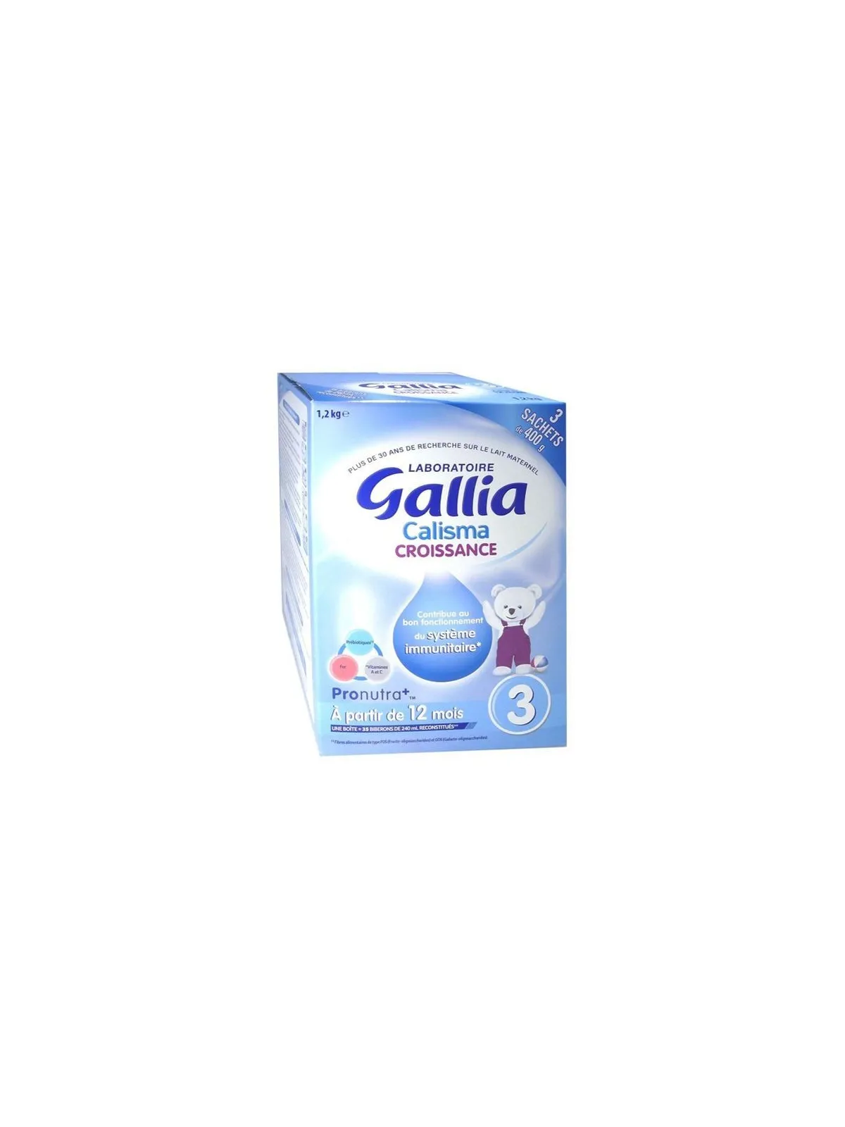 GALLIA Lait de Croissance  boite de 1,2KG