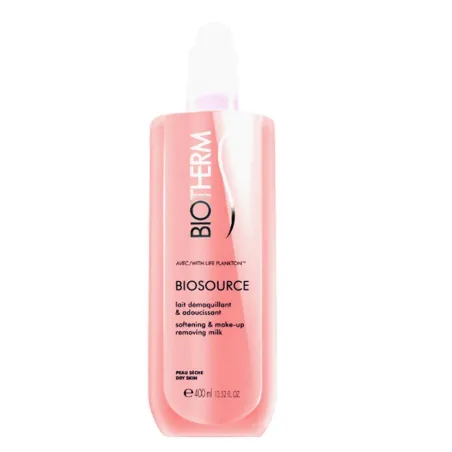 Biotherm biosource lait démaquillant peaux sèches 400ml