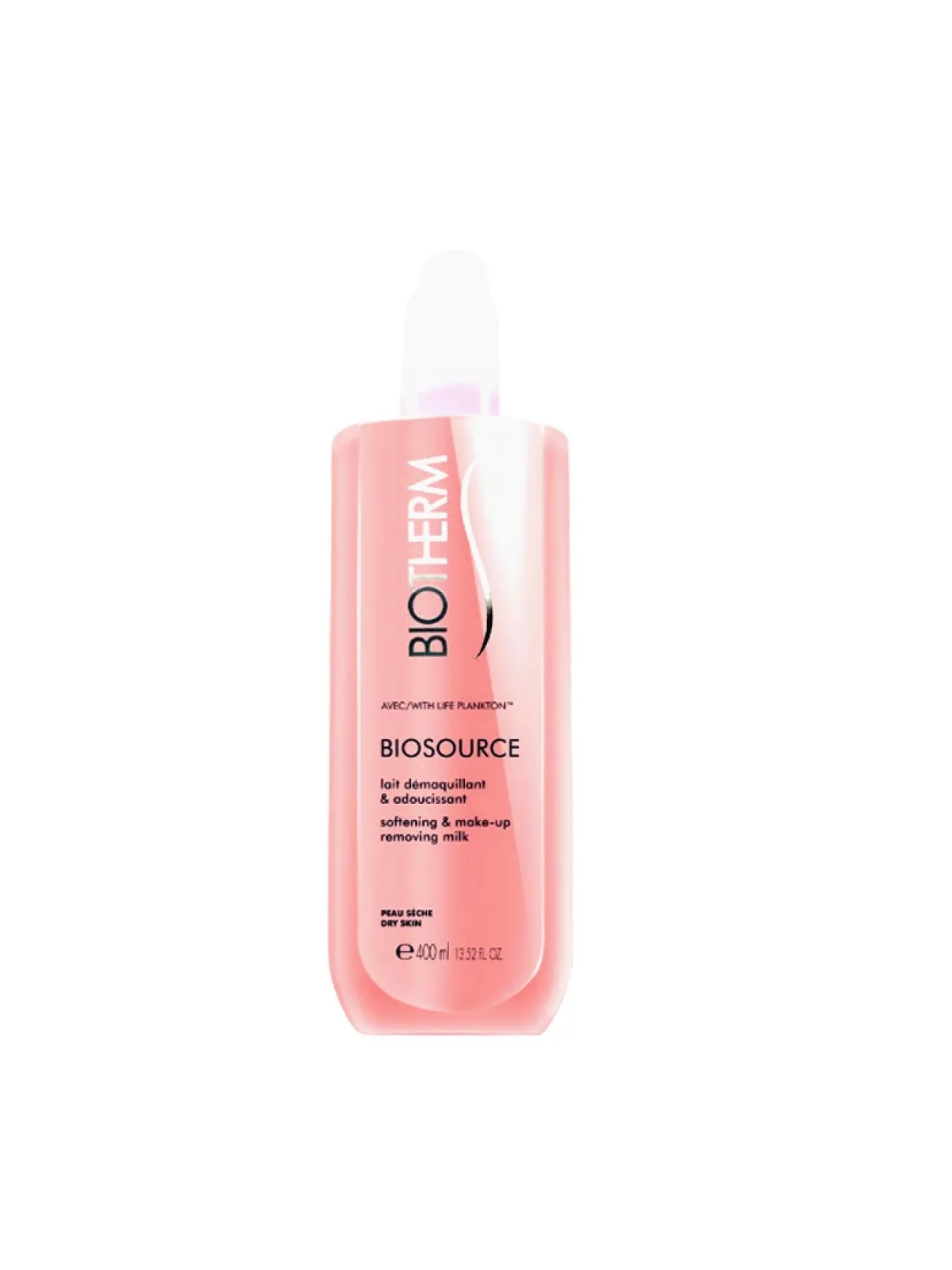 Biotherm biosource lait démaquillant peaux sèches 400ml