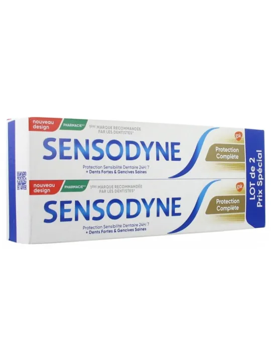 SENSODYNE Dentifrice Protection Complète 2X75ML