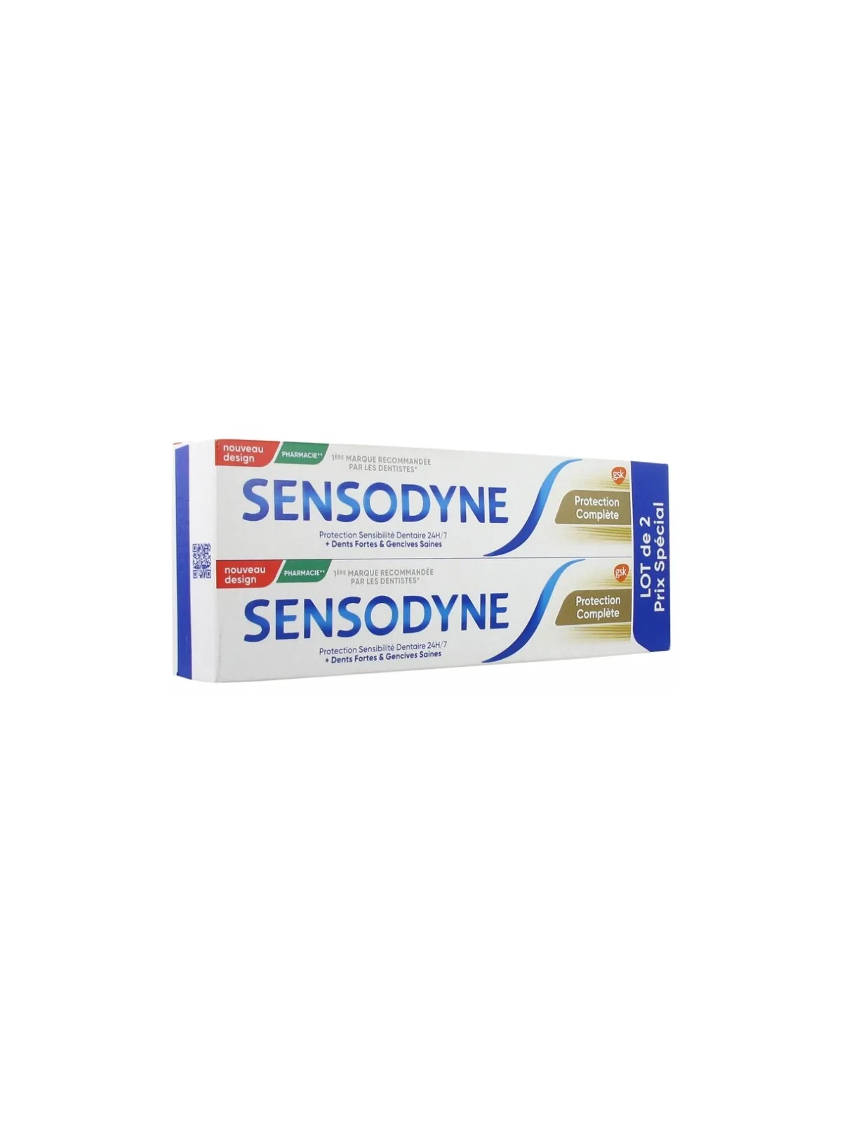 SENSODYNE Dentifrice Protection Complète 2X75ML