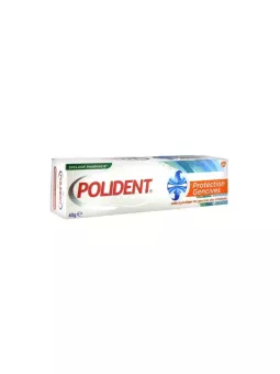 Polident Protection Gencives Crème Fixatrice pour Appareils Dentaires 40 g