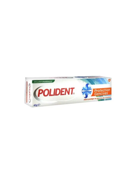Polident Protection Gencives Crème Fixatrice pour Appareils Dentaires 40 g