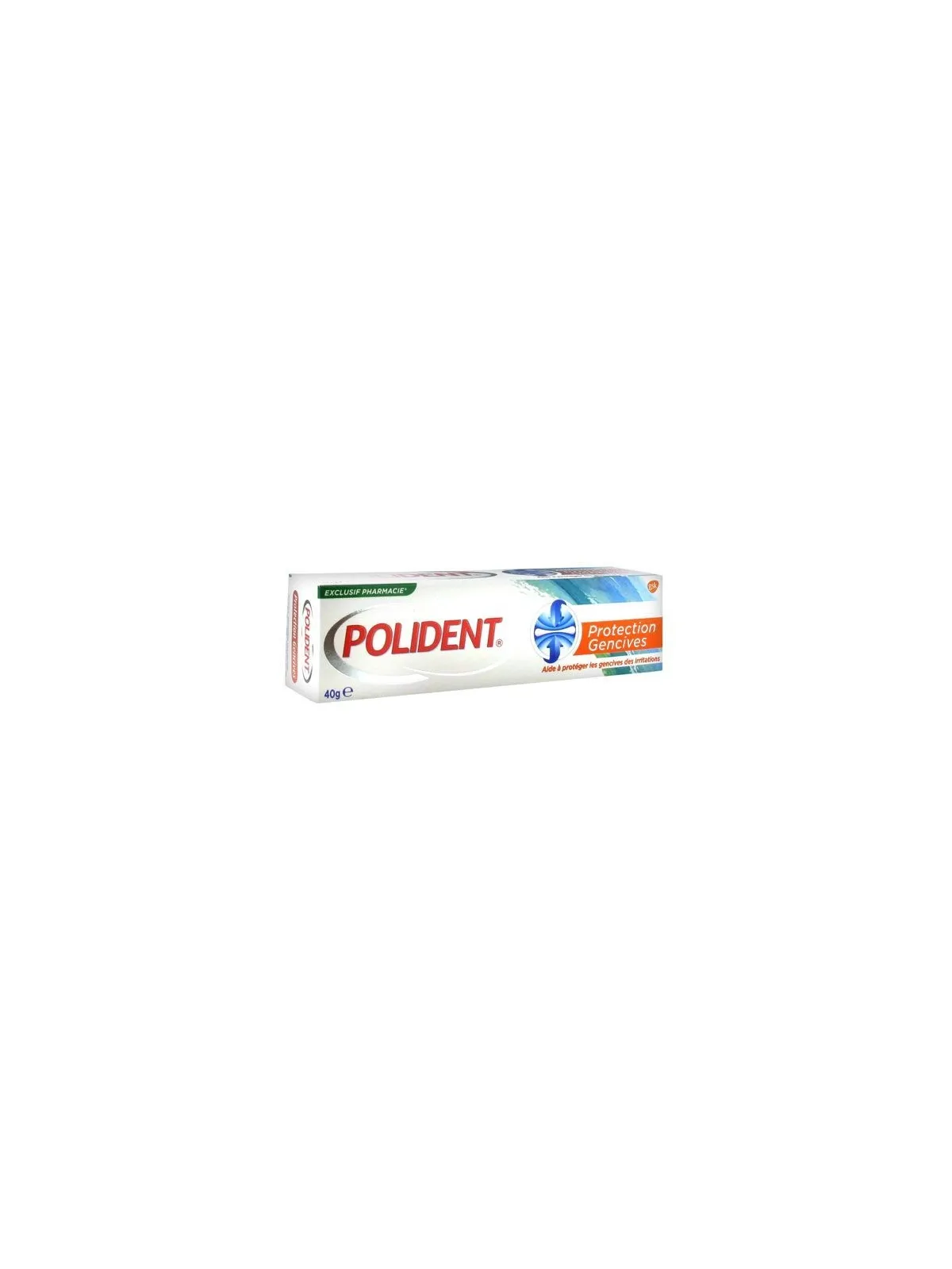 Polident Protection Gencives Crème Fixatrice pour Appareils Dentaires 40 g