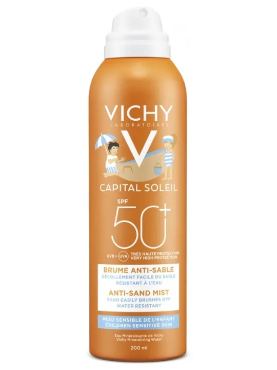 VICHY Capital Soleil Brume Enfants Anti Sable SPF50+ 200ML