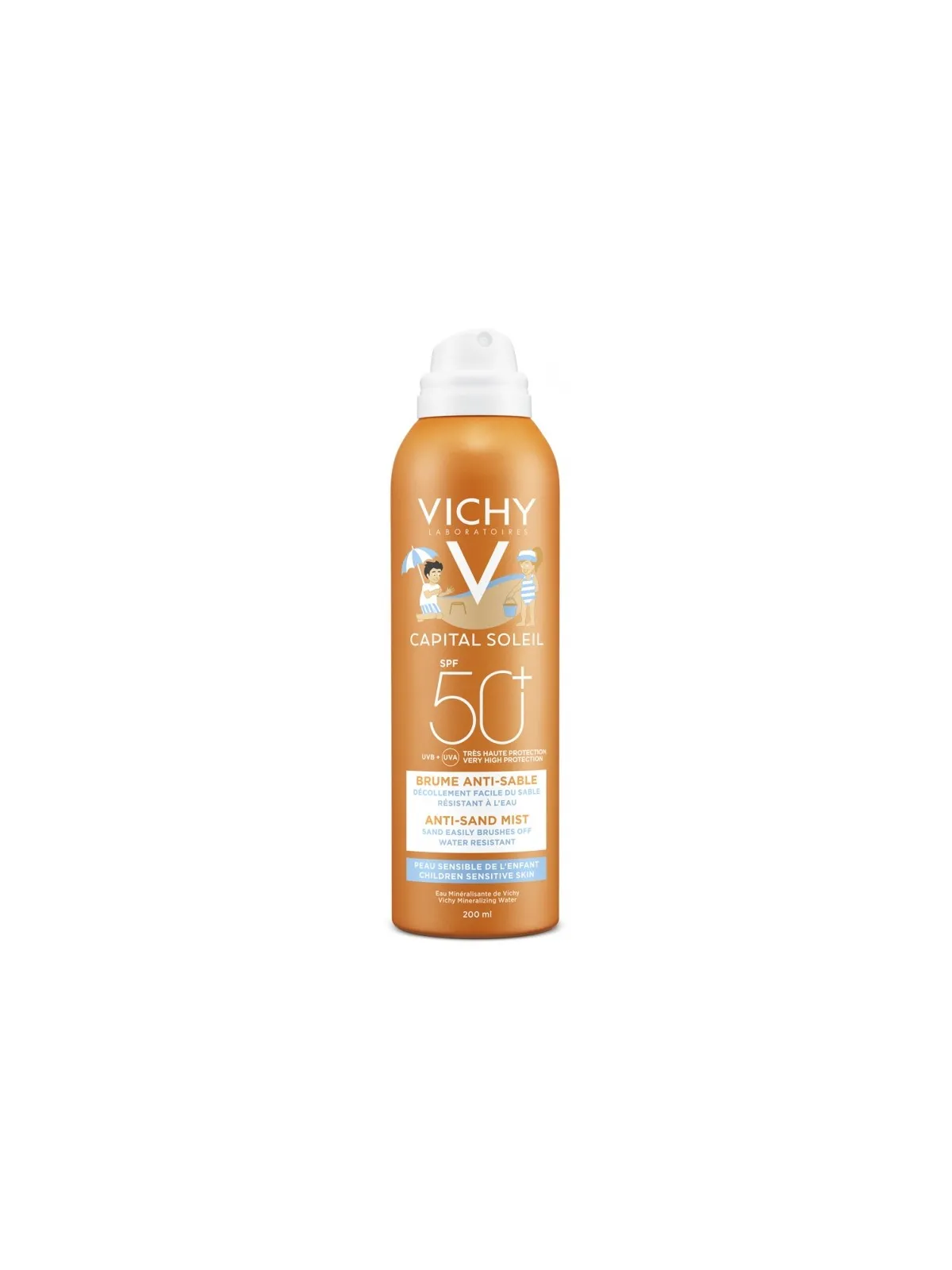 VICHY Capital Soleil Brume Enfants Anti Sable SPF50+ 200ML