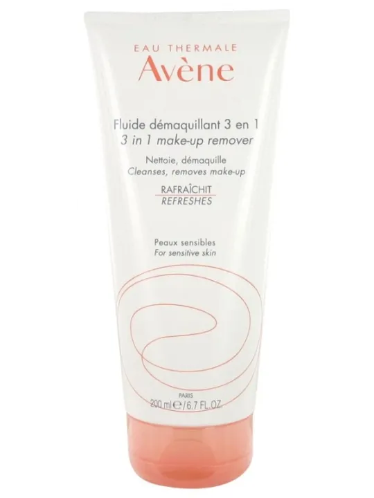 AVENE Fluide Démaquillant 3 en1 200ML