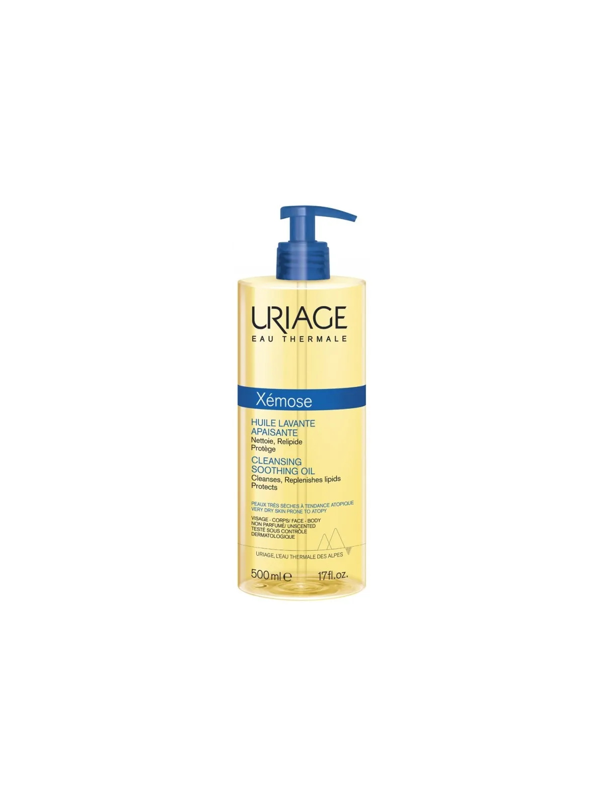 URIAGE Xémose Huile Lavante Apaisante 500ML