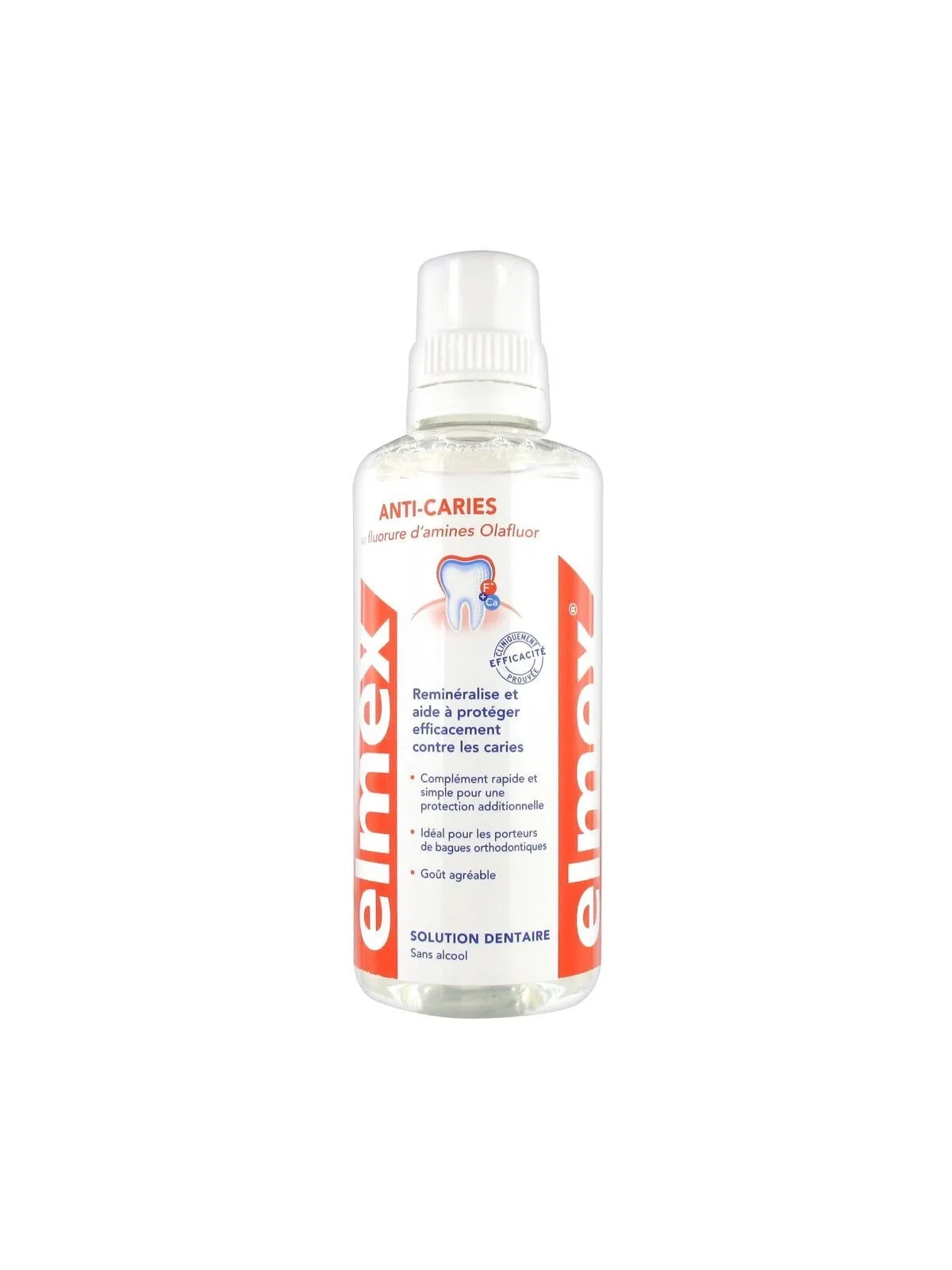 Elmex Bain de bouche 400ml Rouge