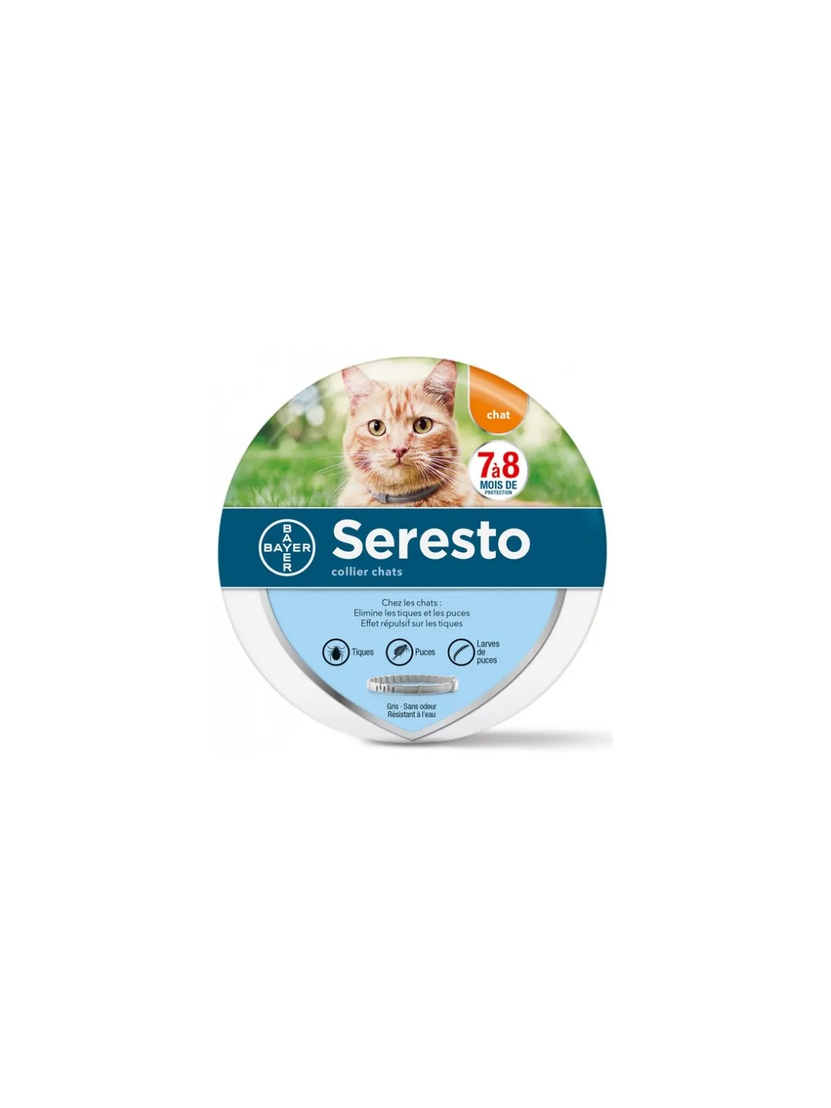 SERESTO Collier Anti-Parasitaire Chats