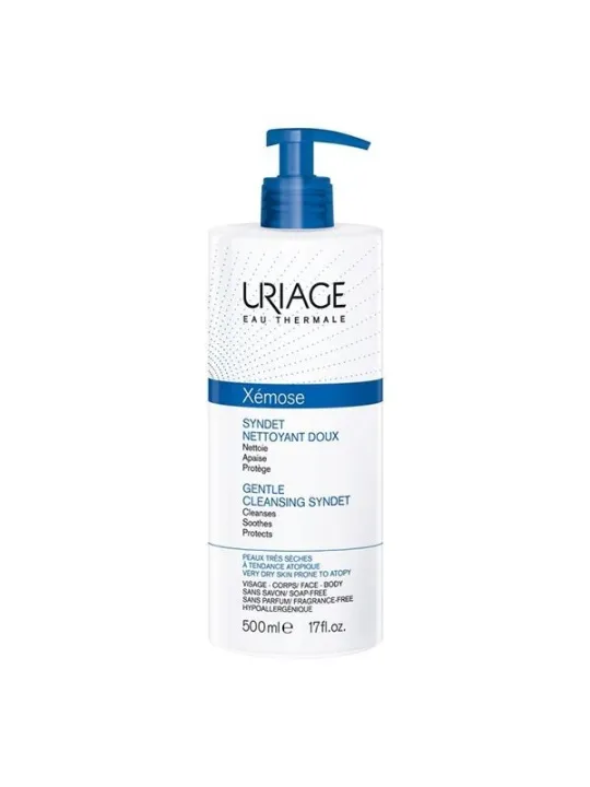 Uriage xemosa syndet nettoyant doux peaux très sèches à tendance atopique 500ml