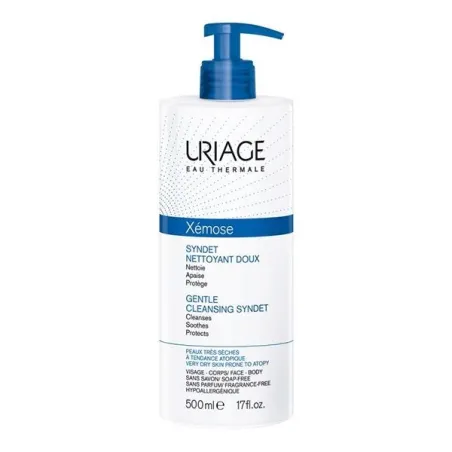 Uriage xemosa syndet nettoyant doux peaux très sèches à tendance atopique 500ml