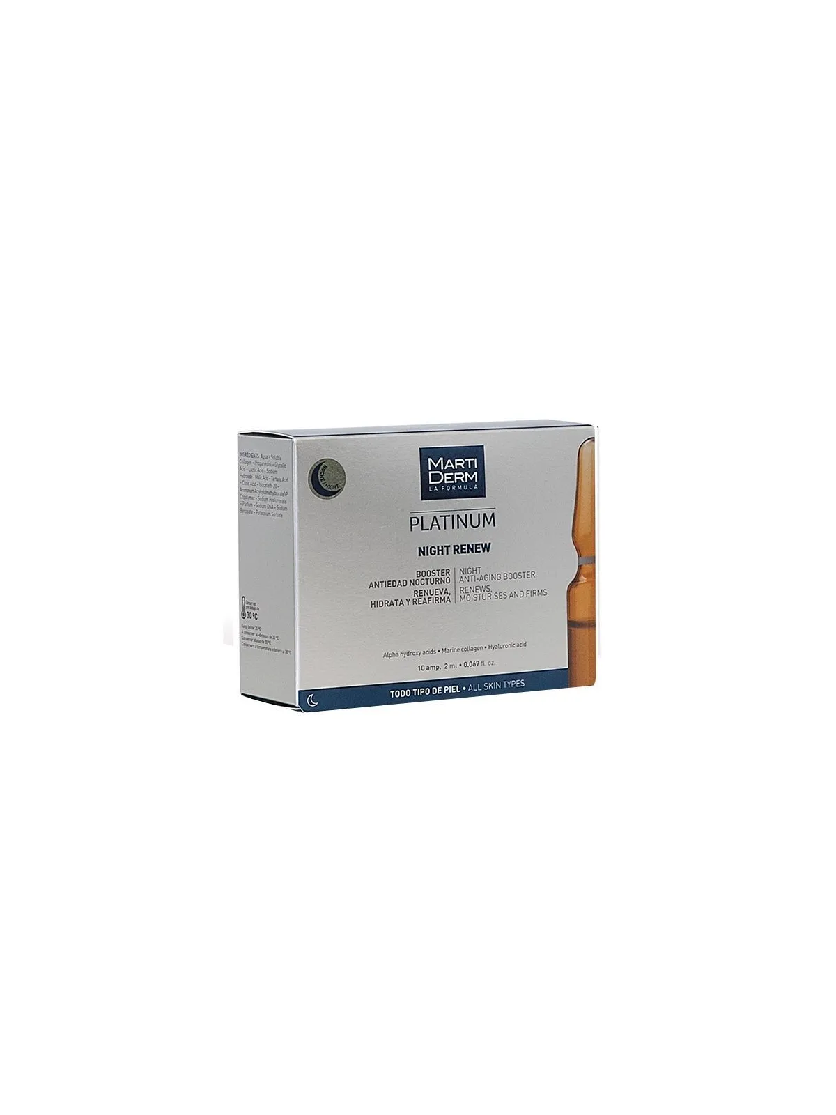 Martiderm night renew 10 ampoules