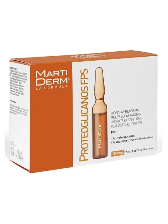 Martiderm proteoglicanos FPS 10 ampoules
