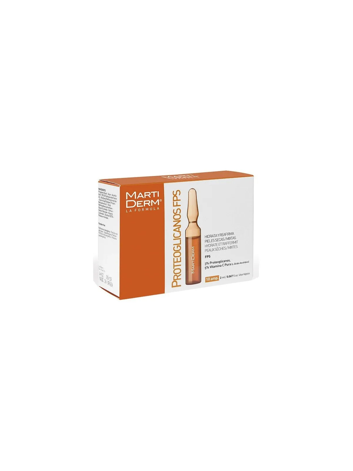 Martiderm proteoglicanos FPS 10 ampoules