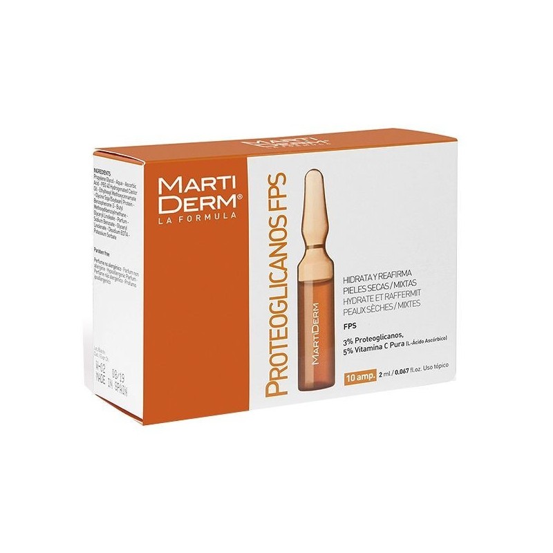 Martiderm proteoglicanos FPS 10 ampoules