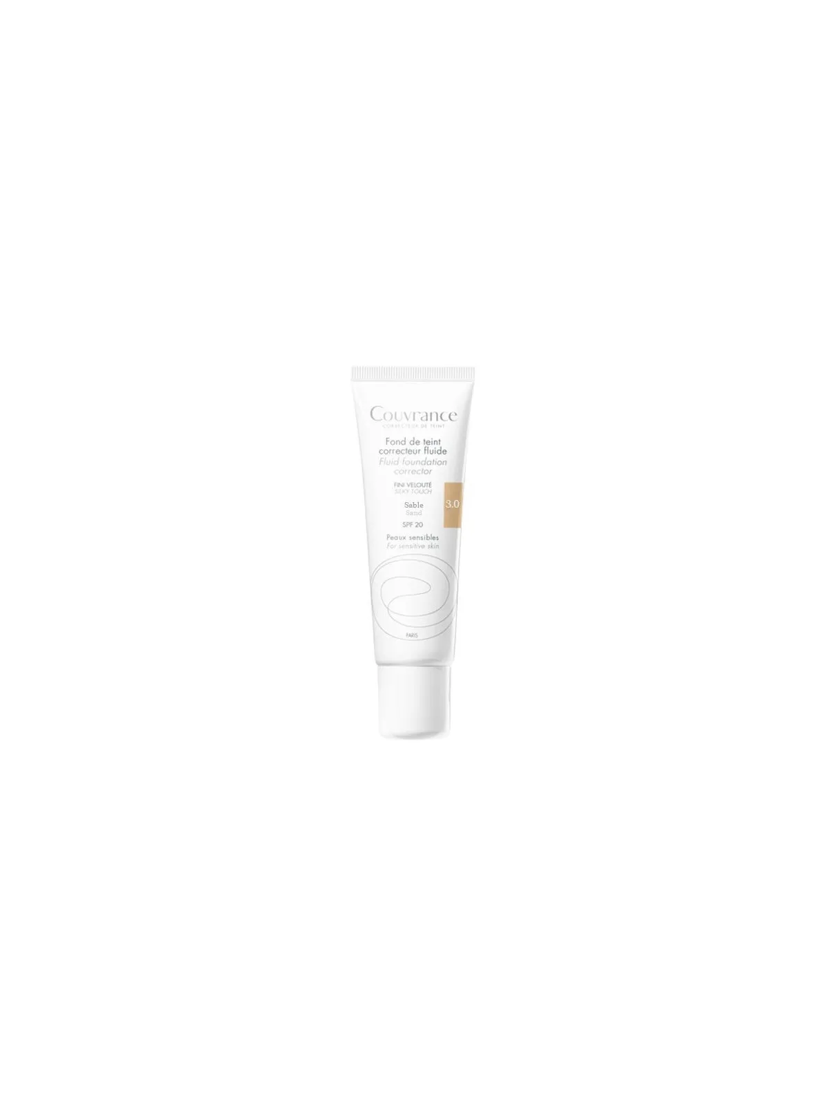 Avène couvrance fond de teint correcteur fluide sable 30ml