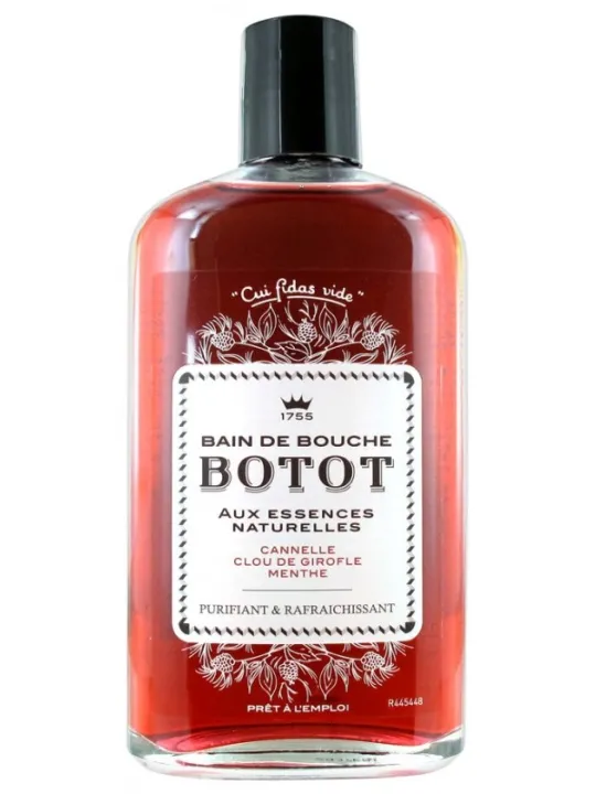 BOTOT Bain de Bouche Canelle Clou de Girofle et Menthe 250ML