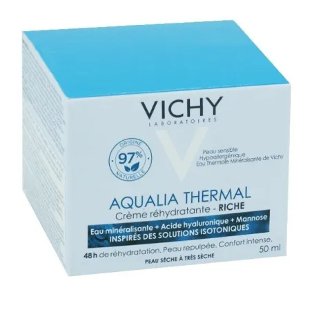 Vichy Aqualia Thermal Crème Riche Pot 50ml