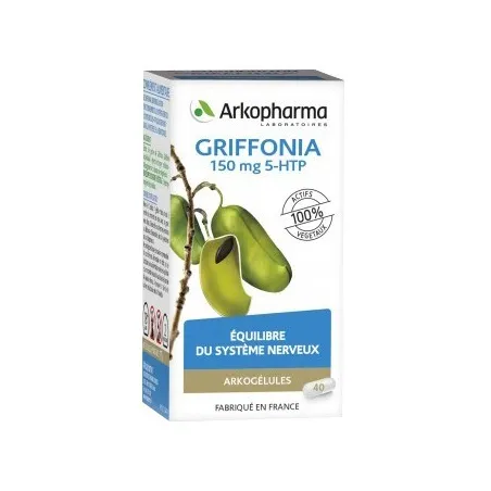 Arkopharma Arkogélules Griffonia complément alimentaire 40 gélules