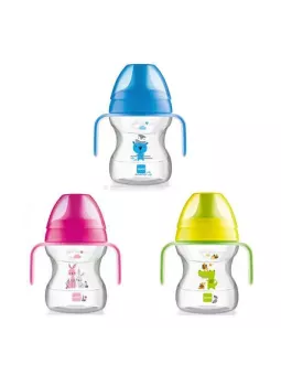 MAM Tasse d'apprentissage 190ML Bleu/Rose/Vert