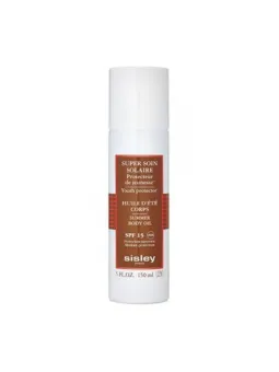 Sisley super soin solaire huile d'été corps spf15 protection moyenne 150ml