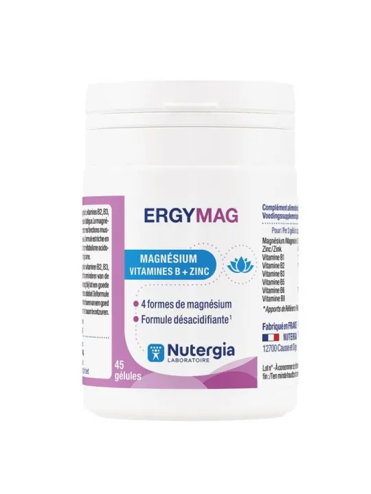 NUTERGIA Ergymag Gélules boite de 45
