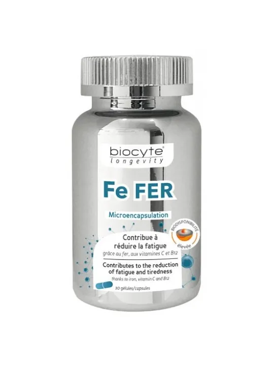 BIOCYTE Fer Gélules boite 30